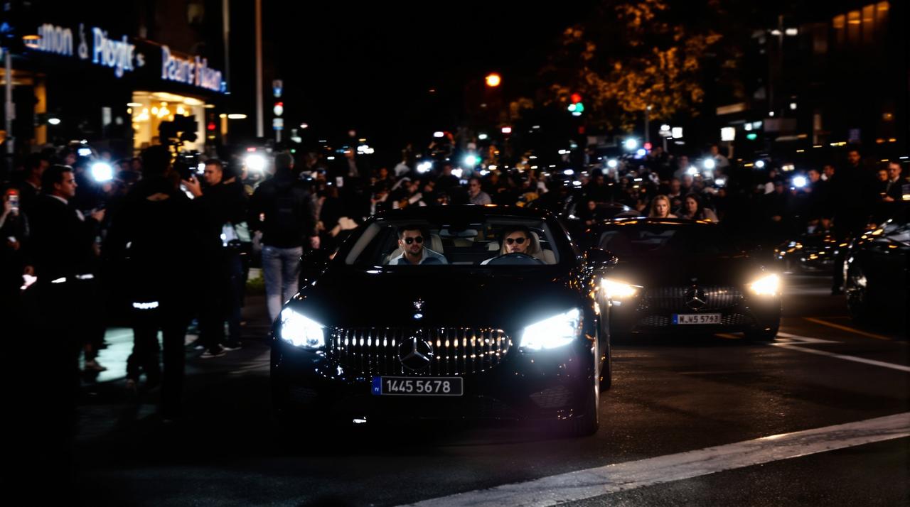某顶流明星深夜现身酒吧,与神秘异性亲密互动引发热议